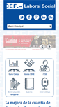 Mobile Screenshot of laboral-social.com